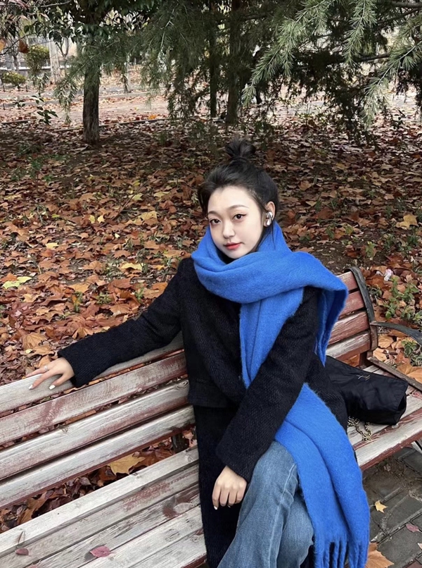 ブランドマフラー正面デザイン